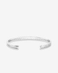 Bryan Anthonys Radiance Collection Baguette Cuff Silver