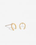 Bryan Anthonys Just For Luck Collection Horseshoe Earrings Gold