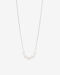 Bryan Anthonys Grit Pearl Necklace in Silver