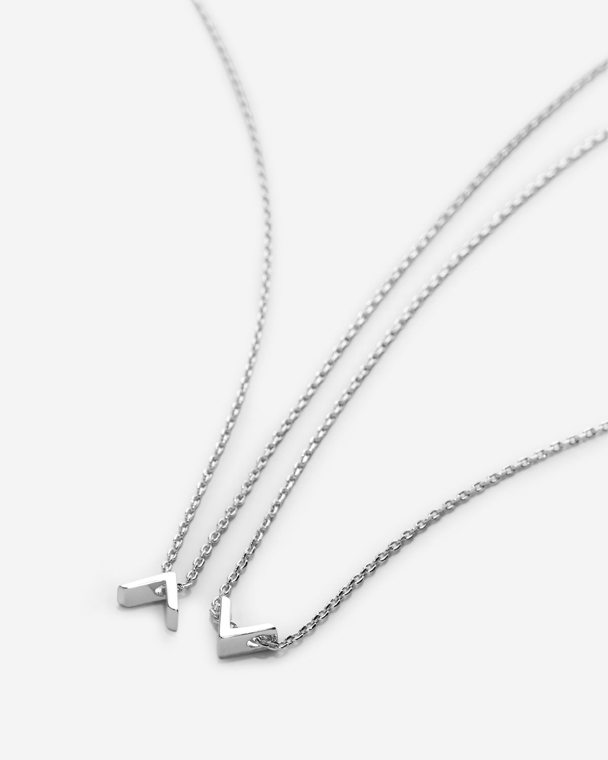 Bryan Anthonys Highs and Lows Silver Necklace Set Macro