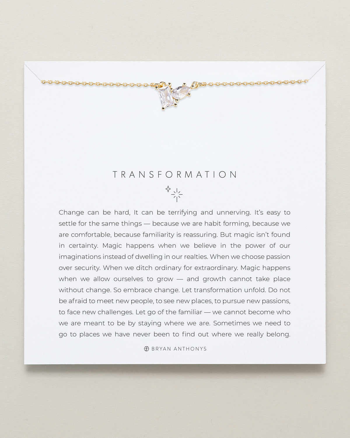 Bryan Anthonys Transformation Necklace in Gold