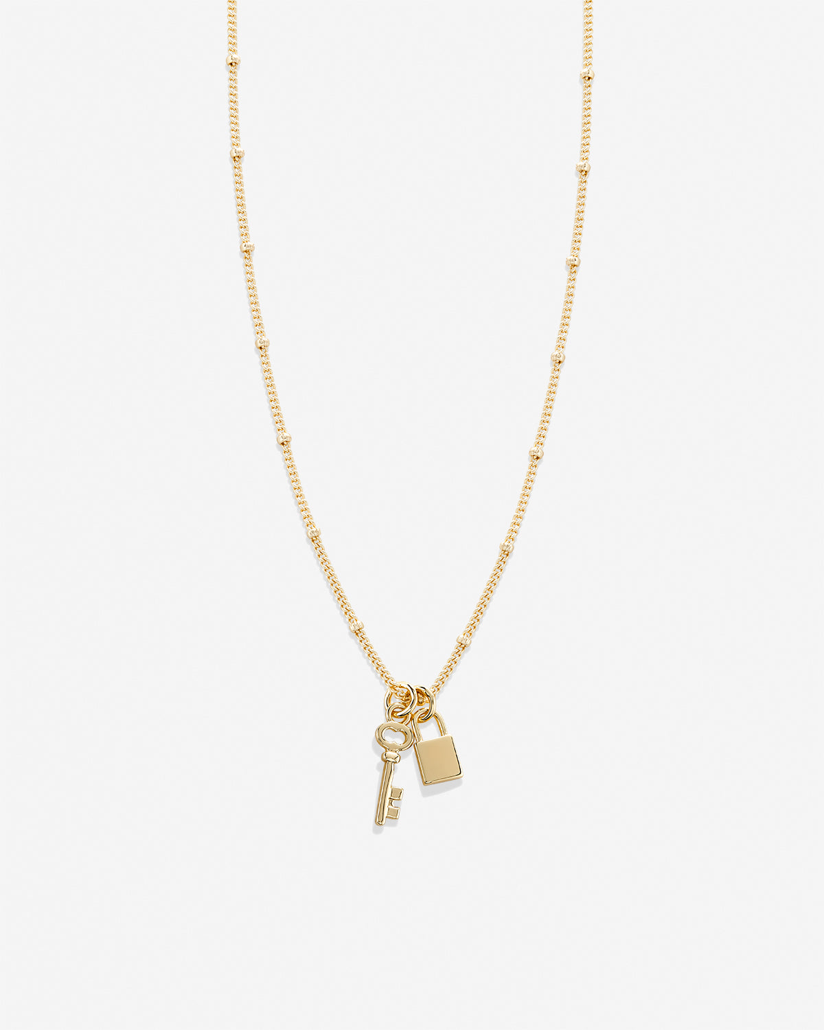 Bryan Anthonys You Hold The Key Necklace in Gold