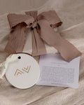 Bryan Anthonys Highs and Lows White Ceramic Holiday Ornament in Gold with Meaning Card
