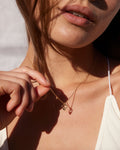Bryan Anthonys Always in My Heart Necklace Gold Necklace On Model 