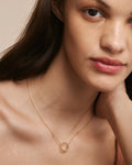 Bryan Anthonys Begin Again Gold Snake Necklace On Model