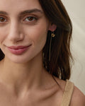 Bryan Anthonys All In Gold Threader Earring On Model