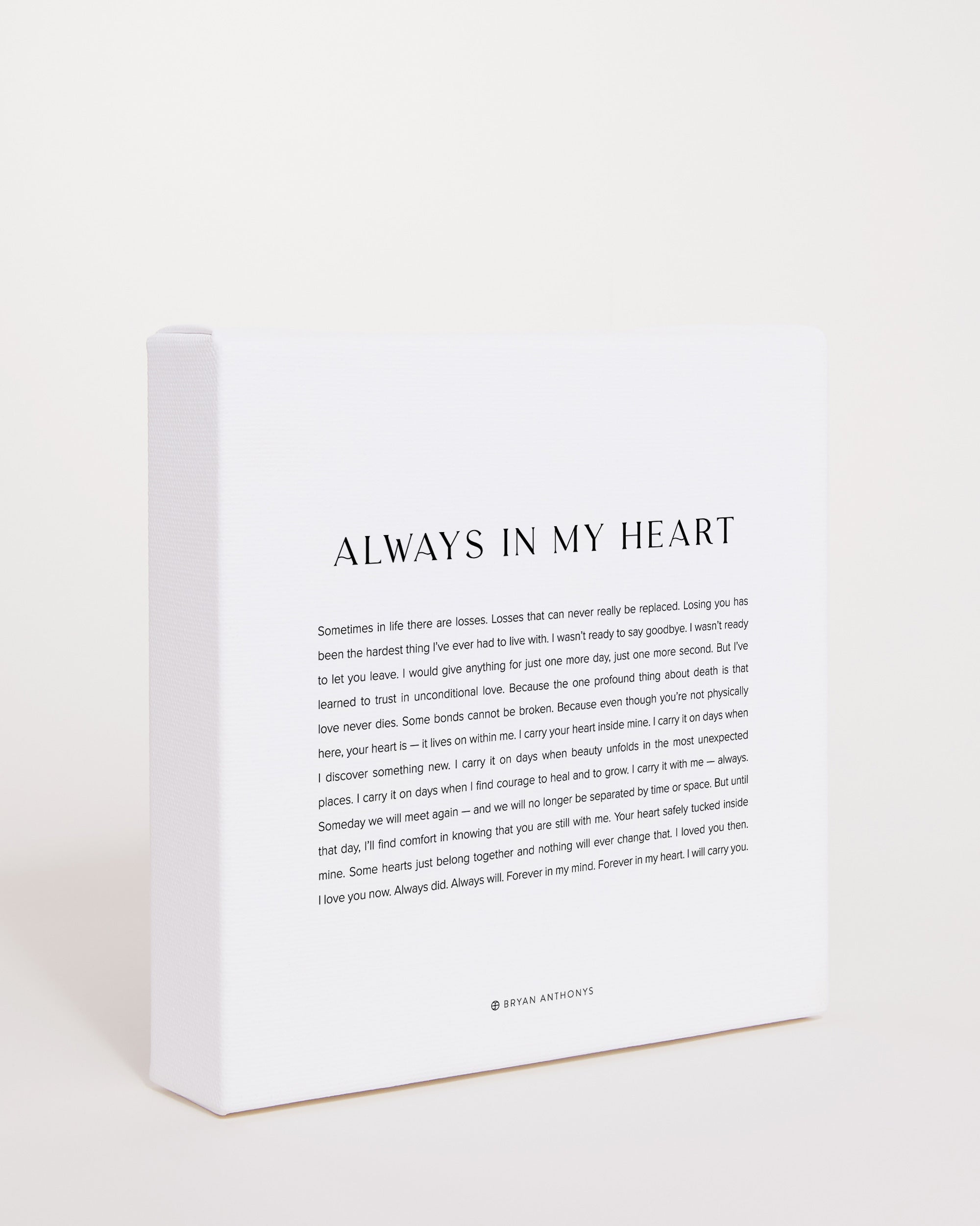 Always in my heart bryan anthony Clearance