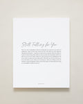 Bryan Anthonys Home Decor Still Falling For Your Script Canvas 16x20