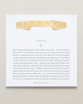 Bryan Anthonys Pause Gold Engraved Cuff On Card