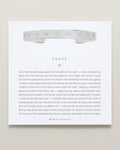 Bryan Anthonys Pause Silver Engraved Cuff On Card