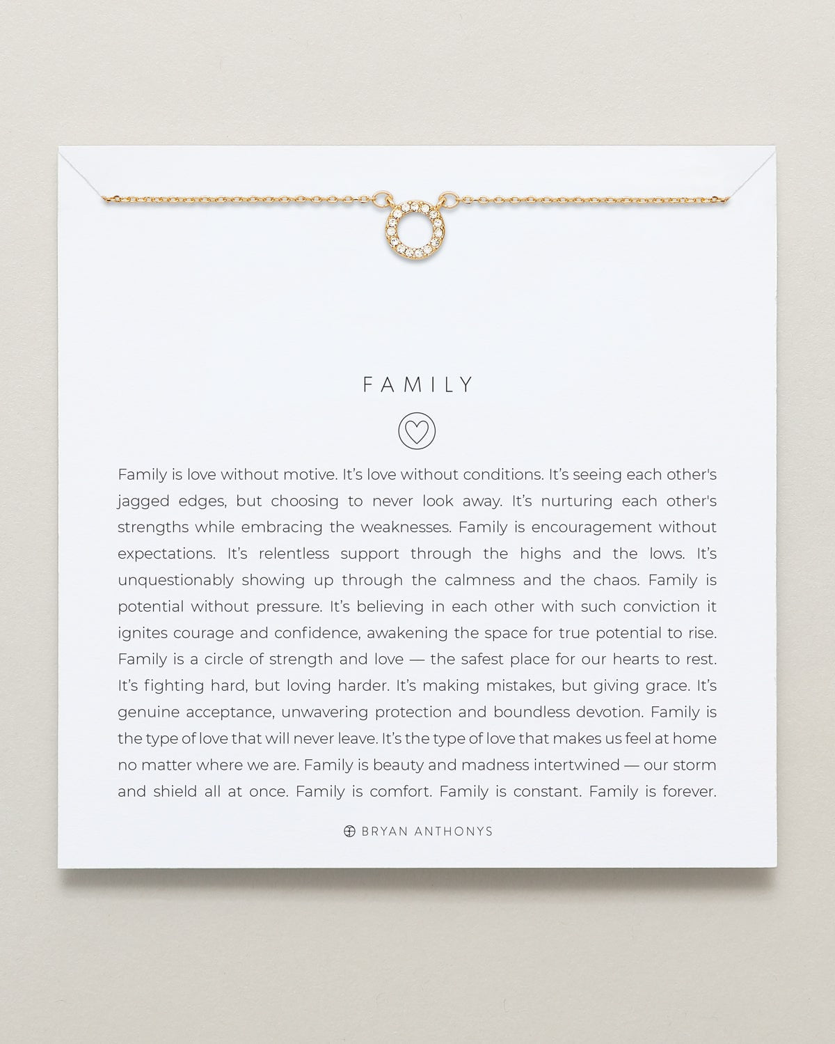 Family Necklace | Bryan Anthonys
