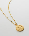 Bryan Anthonys Gold Capricorn Zodiac Necklace Macro