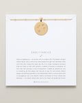Bryan Anthonys Gold Sagittarius Zodiac Necklace On Card