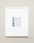 Bryan Anthonys Home Decor Purposeful Prints My Anchor Editorial Framed Print White 16x20