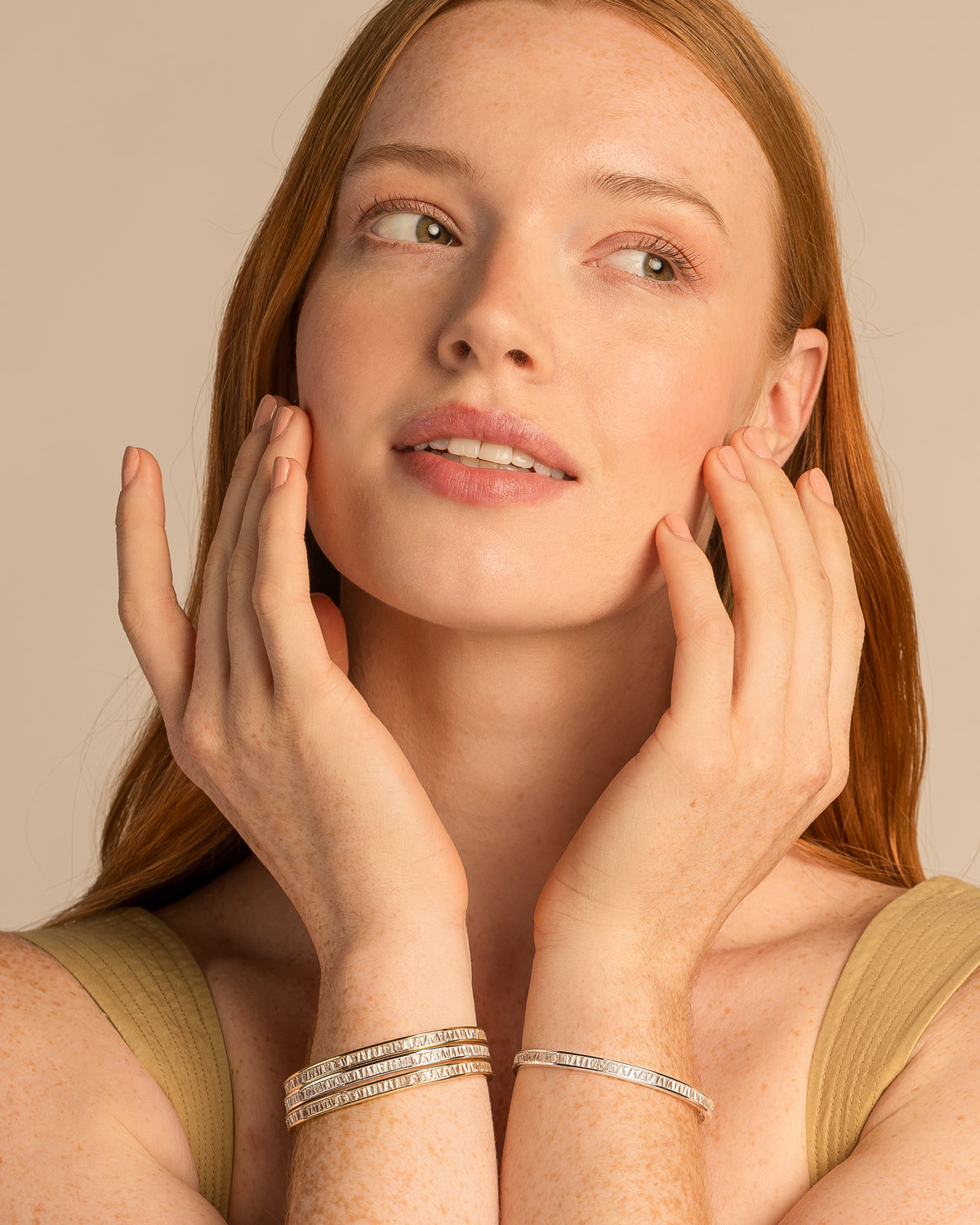 Bryan Anthonys Radiance Collection Baguette Cuff On Model
