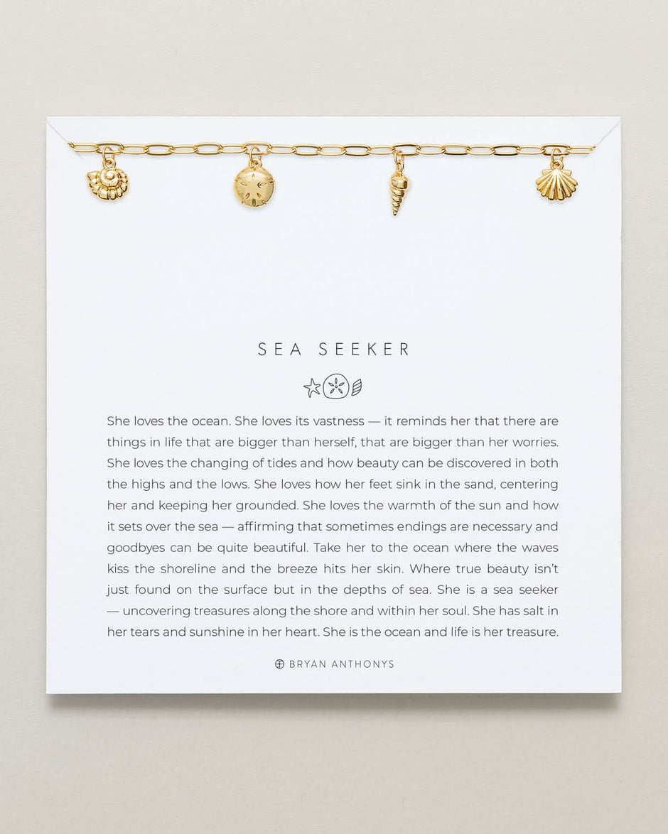 Sea Seeker Hinged Bracelet