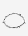 Move Mountains Beaded Icon Bracelet in Silver