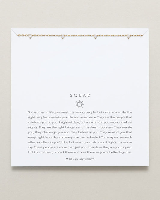 Squad Crystal Bracelet