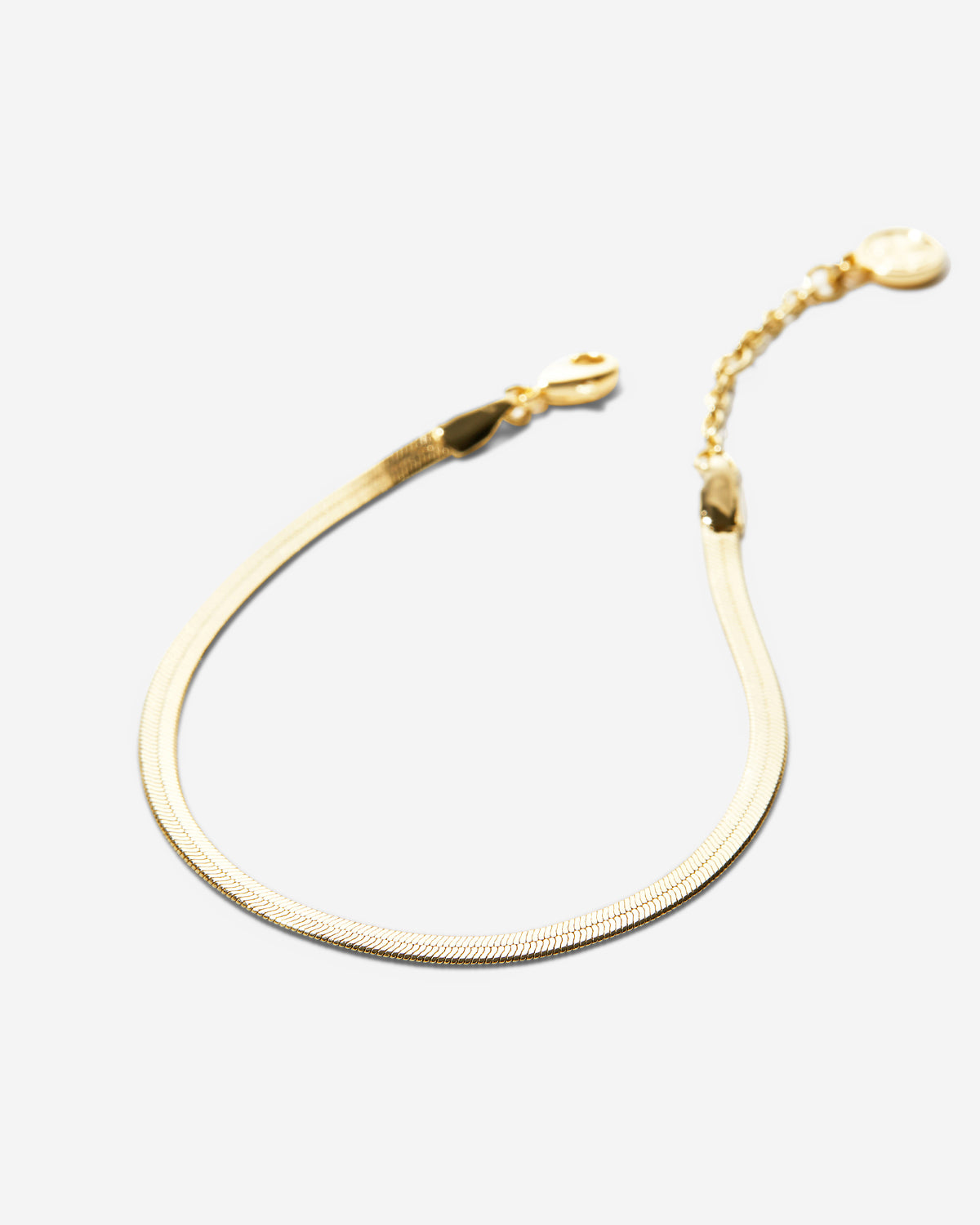 Bryan Anthonys Layers of You Gold Paved Herringbone Chain Bracelet Macro