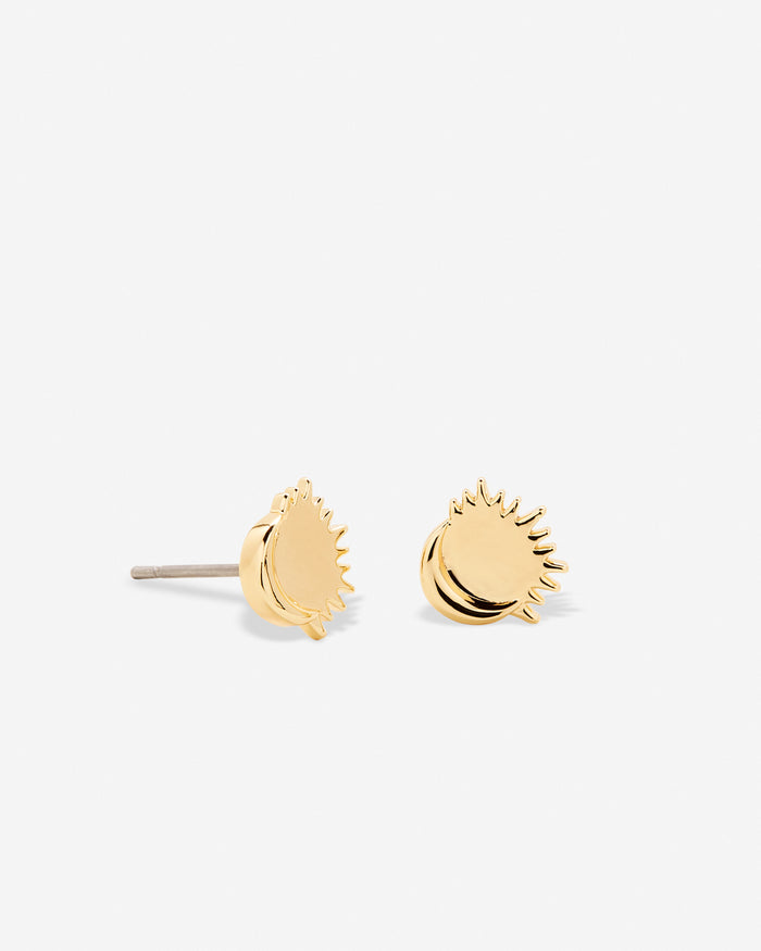 Bryan Anthonys Gold Squad Icon Stud Earrings