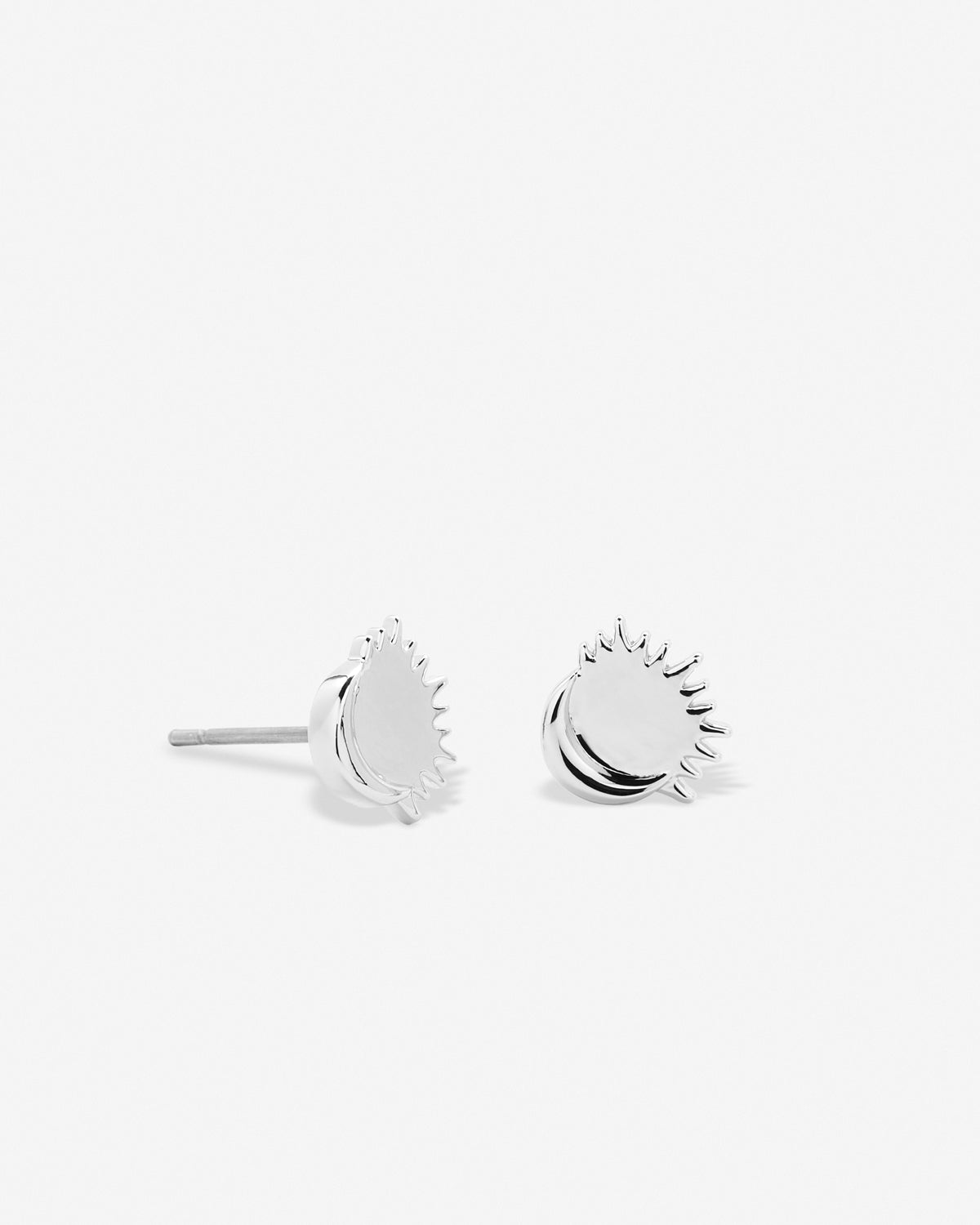 Bryan Anthonys Silver Squad Icon Stud Earrings