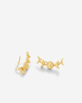 Bryan Anthonys Phases Celestial Moon Ear Climber Earrings in Gold