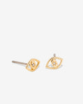 Bryan Anthonys Just For Luck Collection Evil Eye Earrings Gold