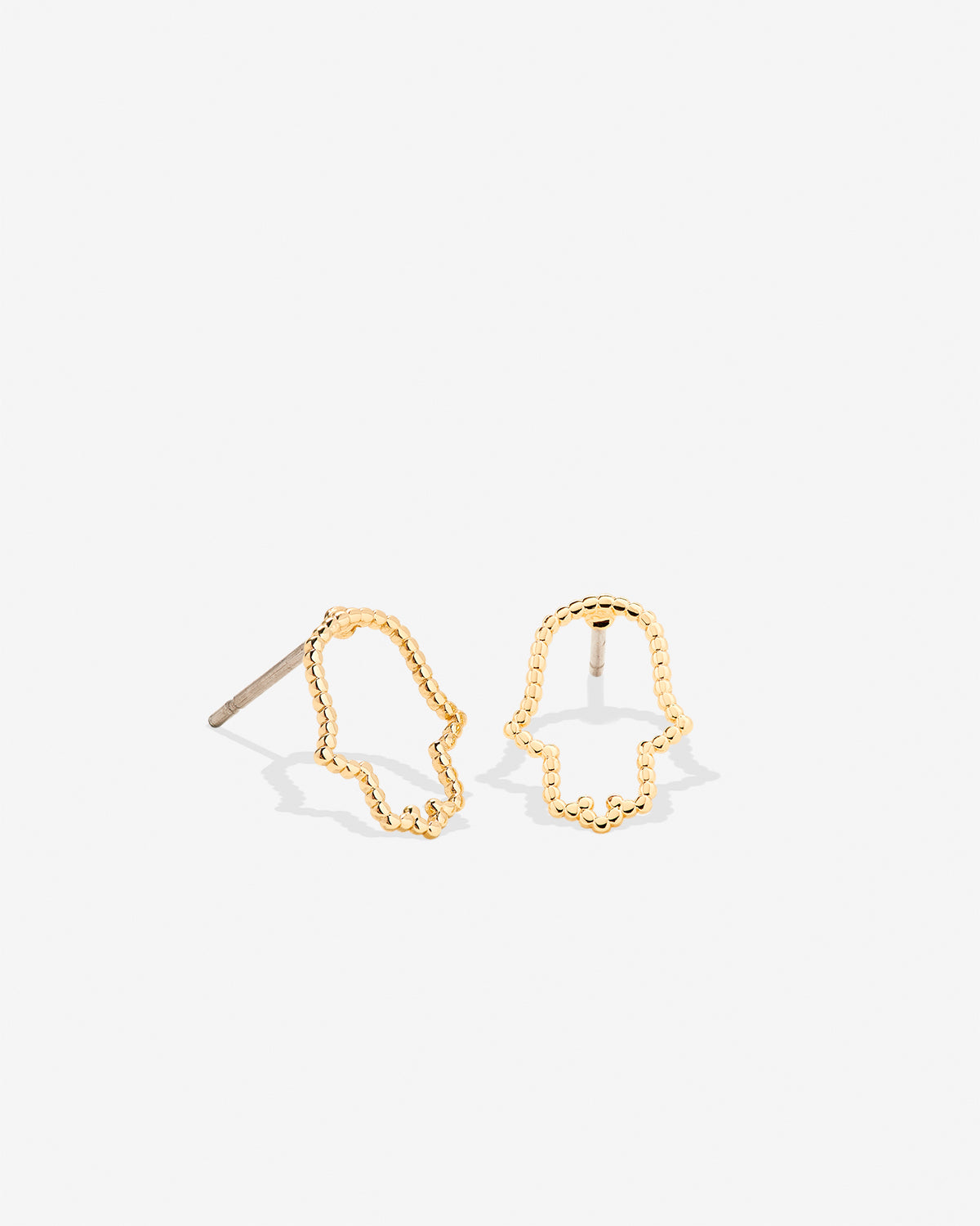 Bryan Anthonys Just For Luck Collection Hamsa Earrings Gold