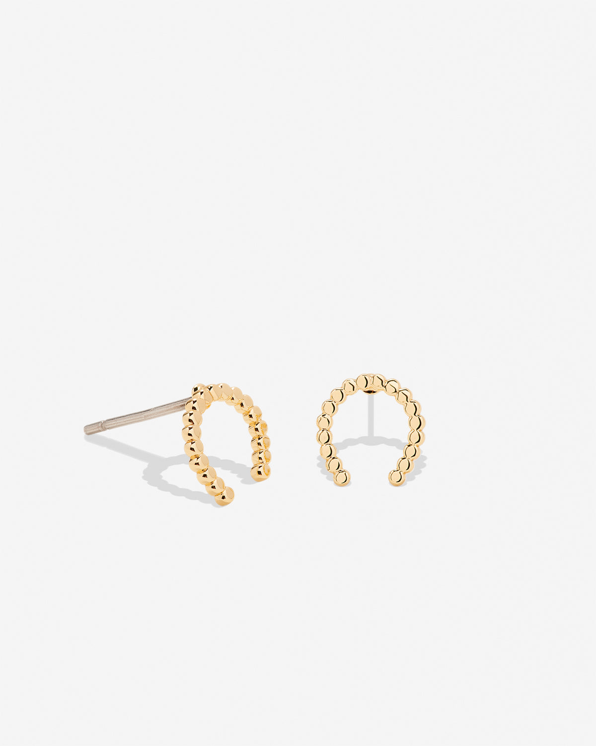 Bryan Anthonys Just For Luck Collection Horseshoe Earrings Gold