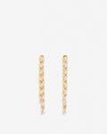 Bryan Anthonys Radiance Collection Baguette Chandelier Earrings Emerald Cut Gold
