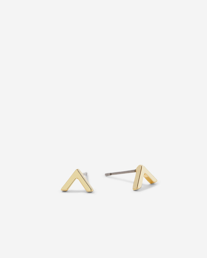 Bryan Anthonys Highs and Lows Friendship Stud Earrings Gold