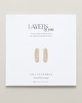 Bryan Anthonys Layers of You Gold Unstoppable Pave Hoops On Card