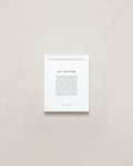Bryan Anthonys My Anchor 5x7 Framed Print White