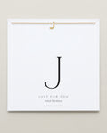 Bryan Anthonys Just For You Gold J Necklace On Card