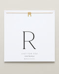 Bryan Anthonys Just For You Gold R Necklace On Card