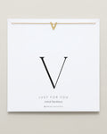 Bryan Anthonys Just For You Gold V Necklace On Card