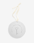 Bryan Anthonys Home Metal Holiday Ornament in Silver