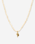 Bryan Anthonys Gold Listen Beaded Necklace