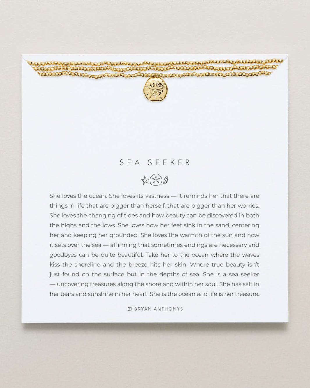 Sea Seeker & Grit Layered Necklace Set
