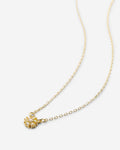 Bryan Anthonys Bloom Gold Yellow Dainty Necklace Macro