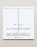 Bryan Anthonys Bridal Collection By My Side Pear Cut Lariat Necklace Silver On Card