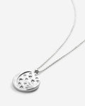 Bryan Anthonys Sun Moon & Stars Celestial Necklace Silver