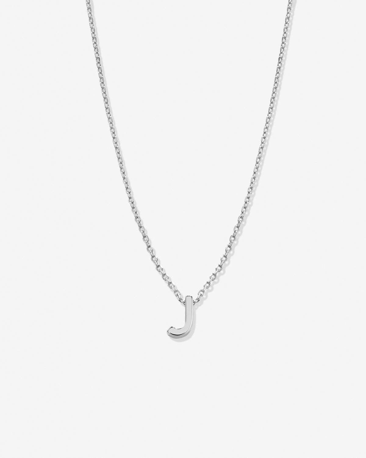 Elsa Peretti® Alphabet Letter J Pendant in Silver, Small | Tiffany & Co.
