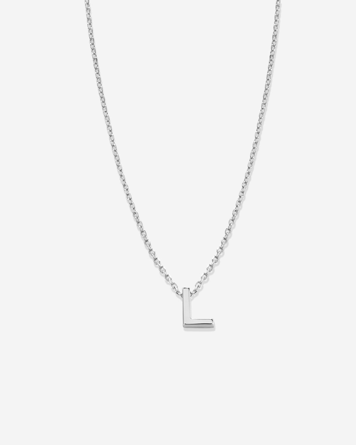 Bryan Anthonys Just For You Silver L Necklace 