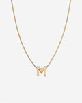 Bryan Anthonys Just For You Gold M Necklace 