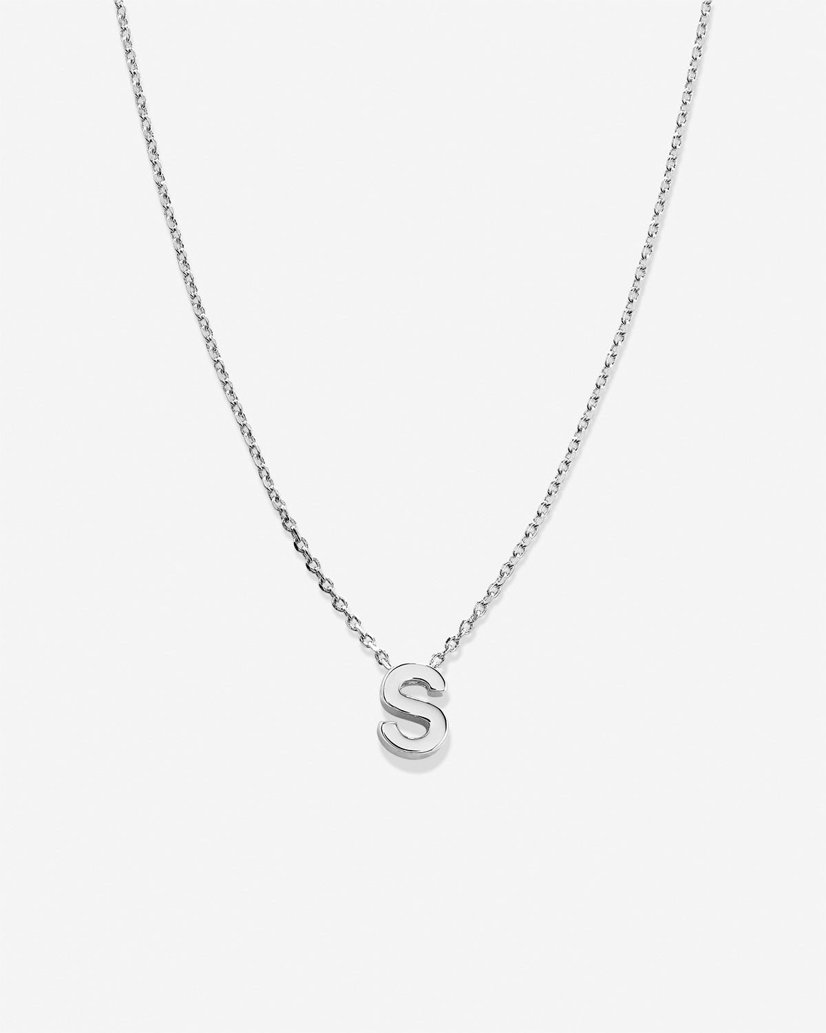 Bryan Anthonys Just For You Silver S Necklace