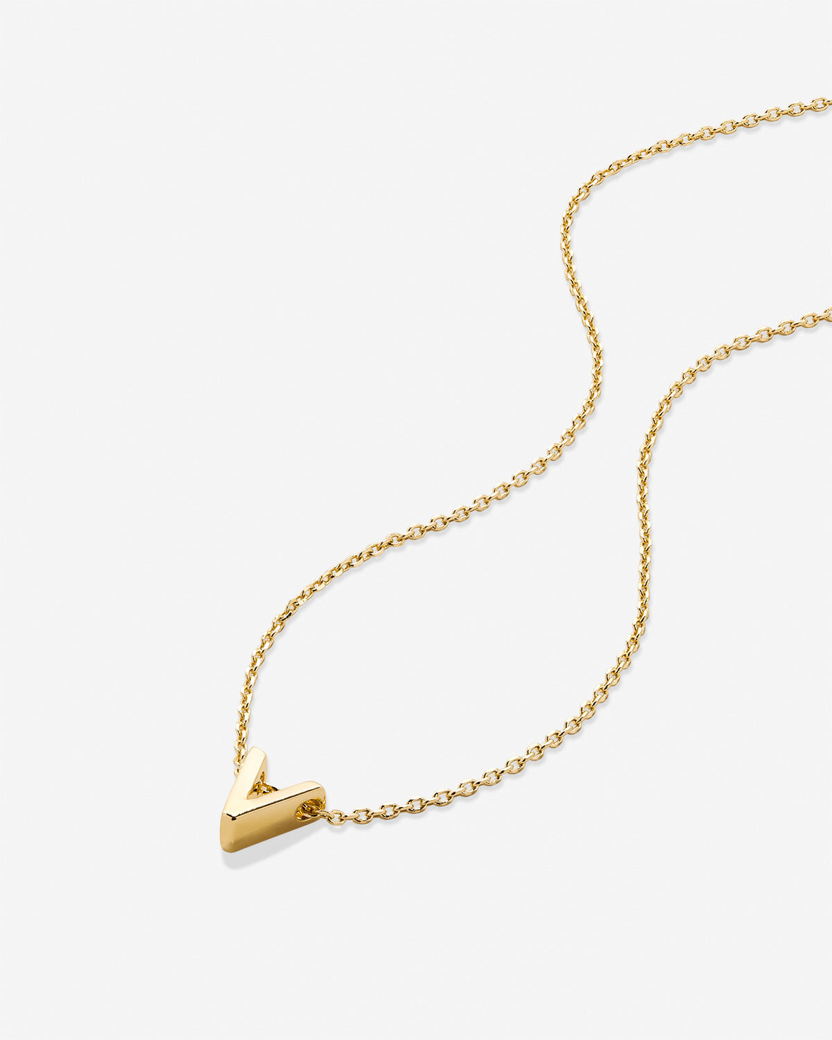 Letter V Necklace – Calista Jewellery