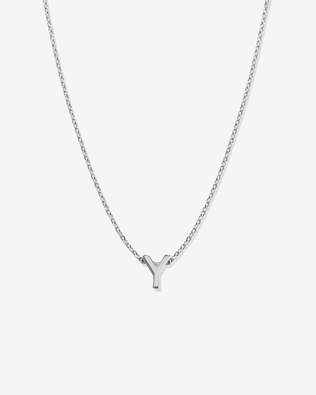 Bryan Anthonys Just For You Silver Y Necklace 