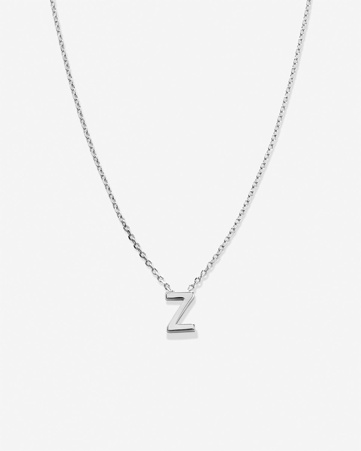 Bryan Anthonys Just For You Silver Z Necklace 