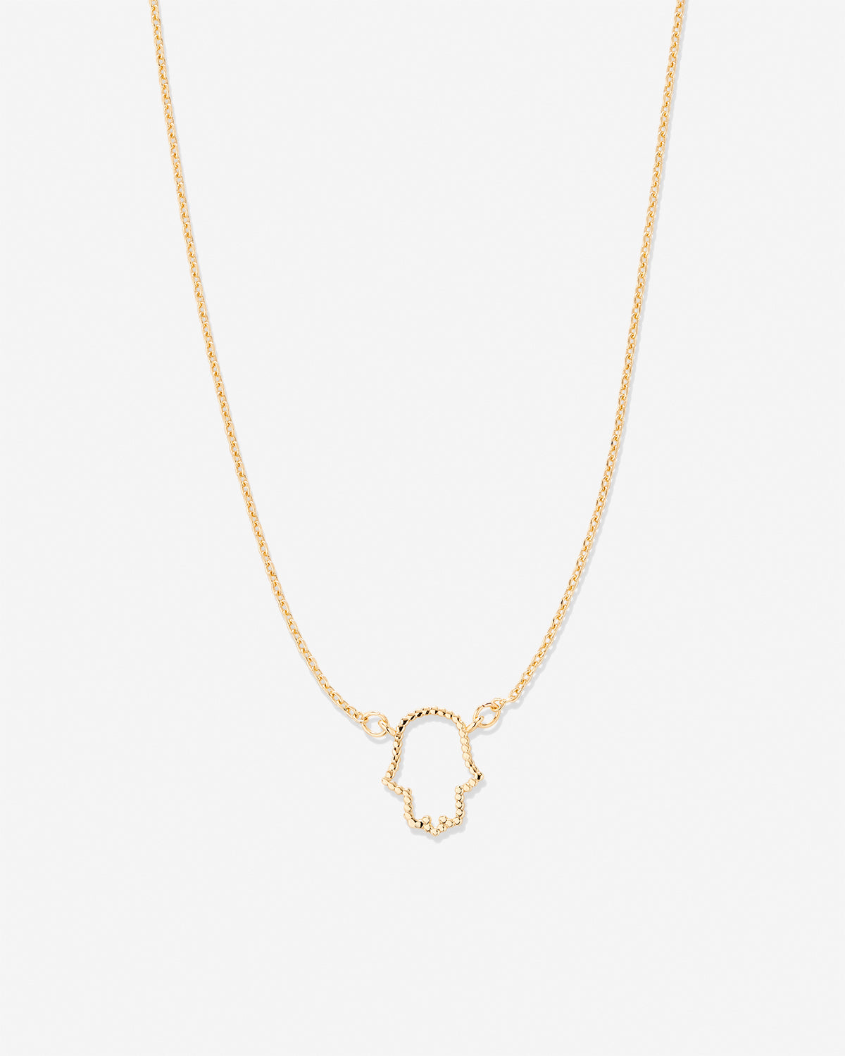 Bryan Anthonys Just For Luck Collection Hamsa Necklace Gold
